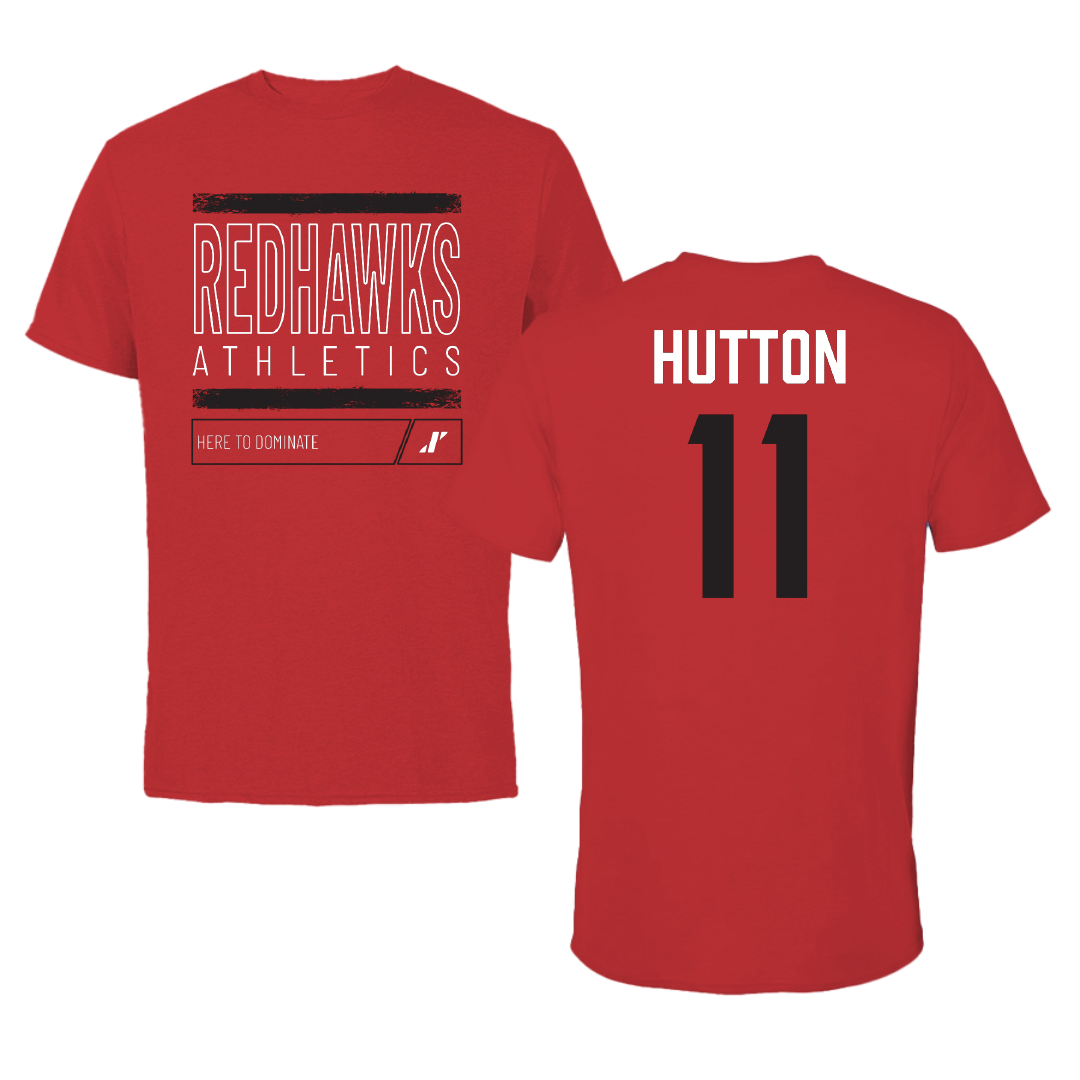 Southeast Missouri State University Softball Red Dominate Performance Tee - #11 Kamden Hutton