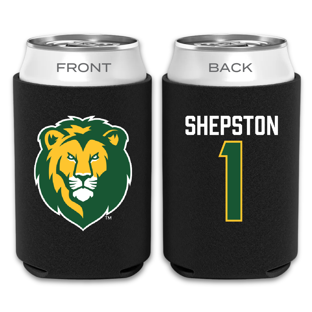 Southeastern Louisiana University Beach Volleyball Black Can Cooler - #1 Maddie Shepston