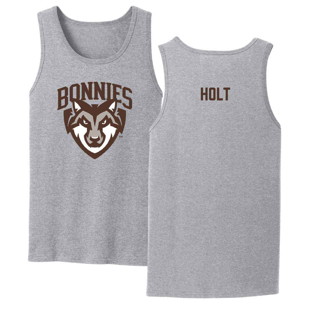 St. Bonaventure University TF and XC Sport Gray Tank Top - Aiden Holt