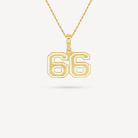 Gold Presidents Pendant and Chain - #66 Jordan Yandila