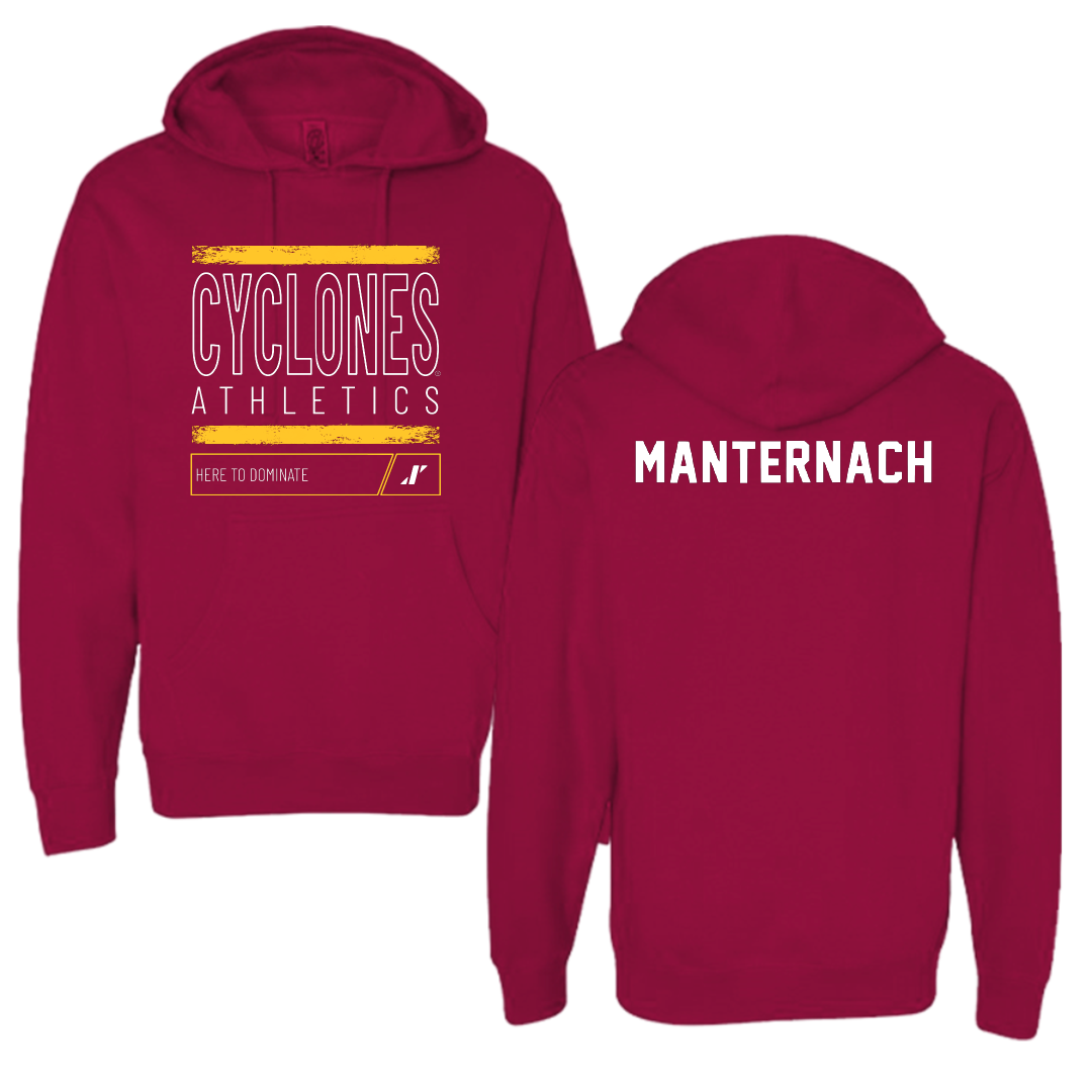 Iowa State University Gymnastics Cardinal Dominate Hoodie - Madelyn Manternach