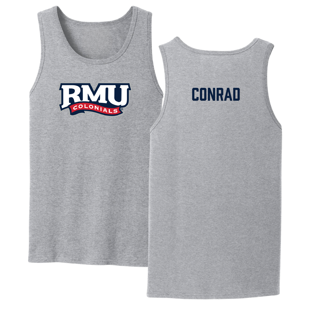 Robert Morris University TF and XC Sport Gray Tank Top - Madison Conrad