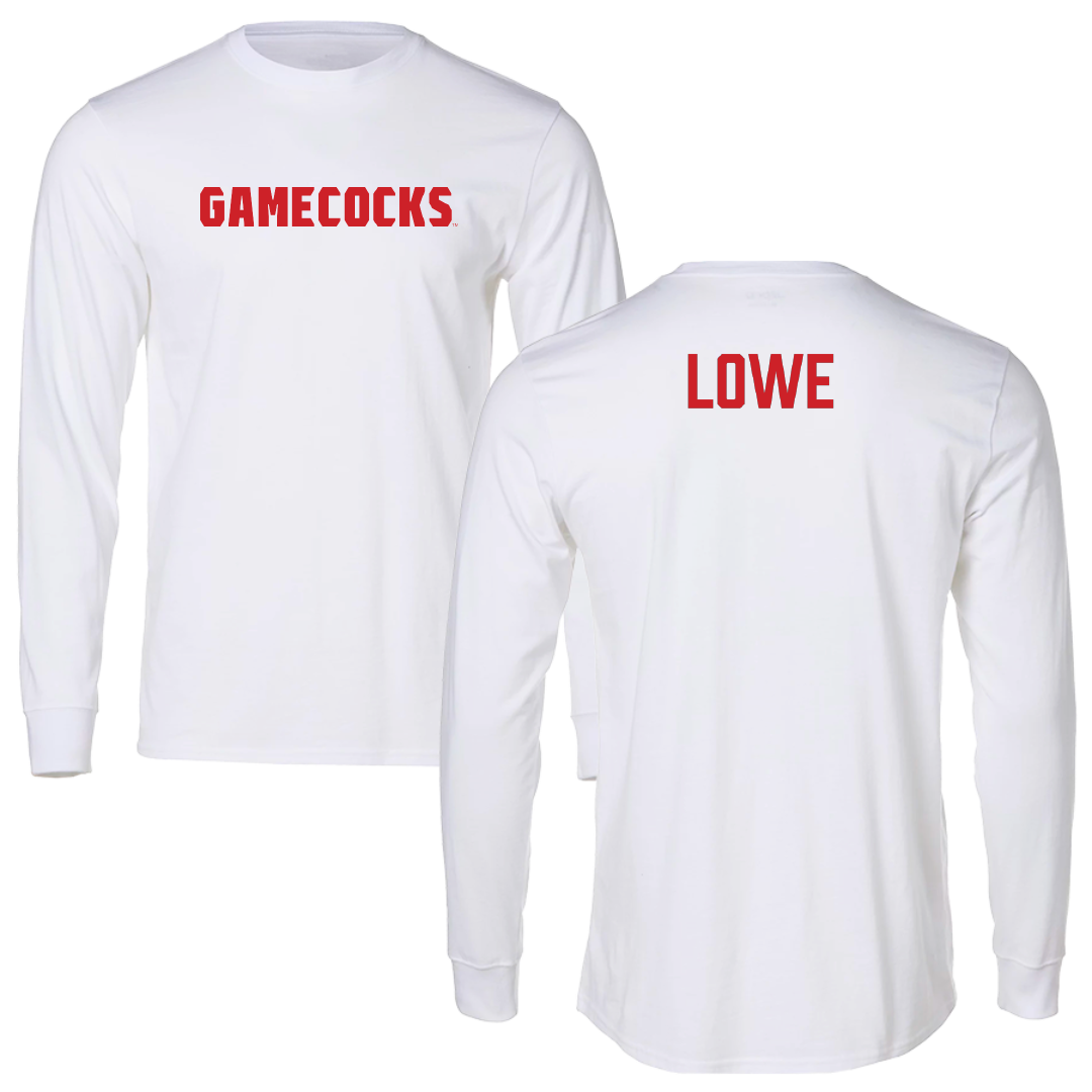 Jacksonville State University TF and XC White Performance Long Sleeve - Jack Lowe