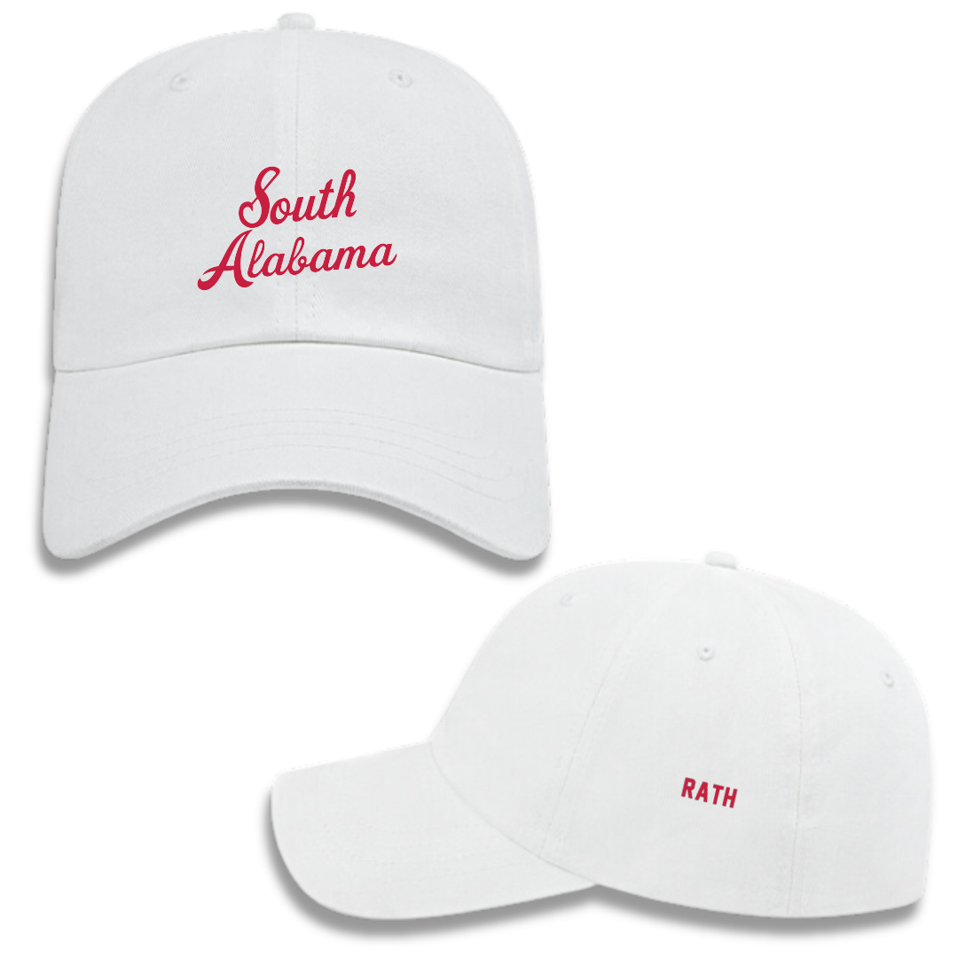 University of South Alabama Tennis (W) White Hat - Ava Rath