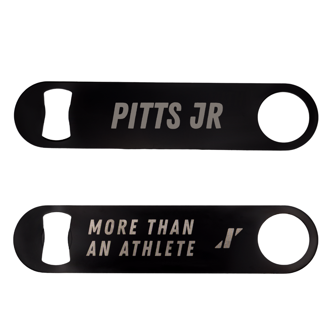Jackson State University TF and XC Black Bottle Opener - Sedgwrick Pitts Jr