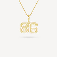 Gold Presidents Pendant and Chain - #86 Weston Adams