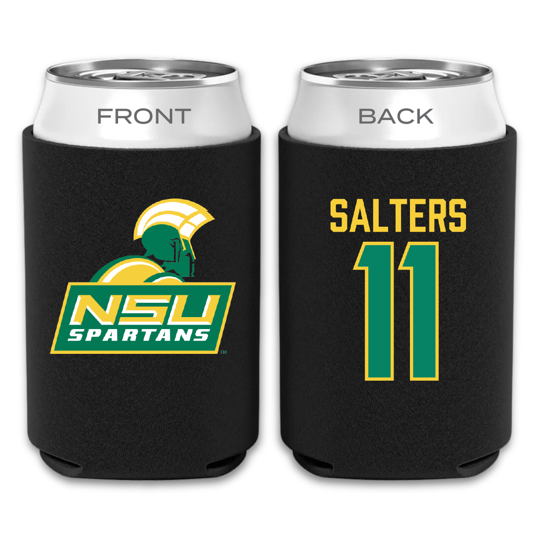 Norfolk State University Baseball Black Can Cooler - #11 Ian Salters