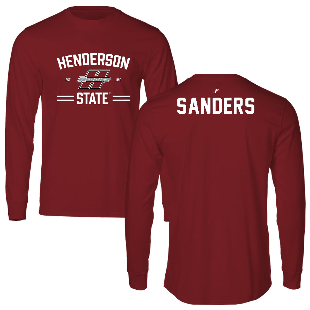 Henderson State University POM Cardinal General Long Sleeve - Khalia Sanders