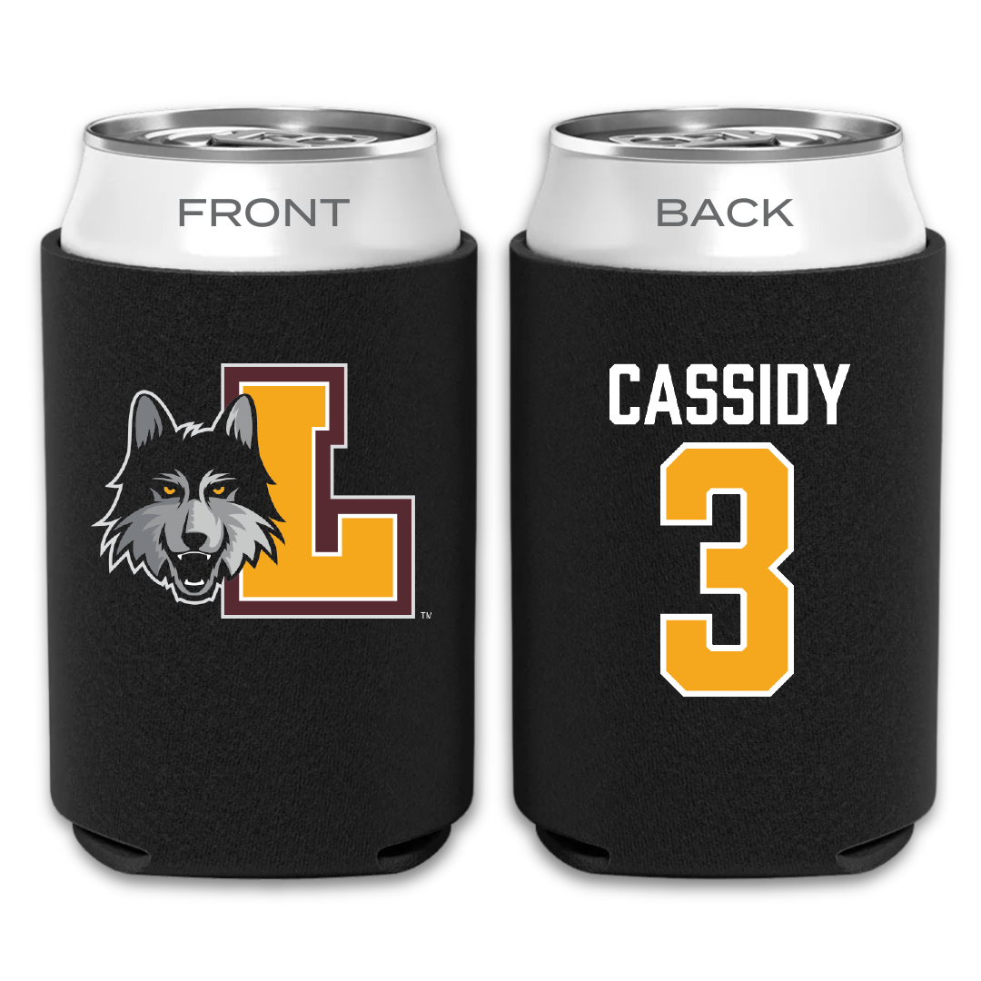 Loyola University-Chicago Soccer Black Can Cooler - #3 Amanda Cassidy