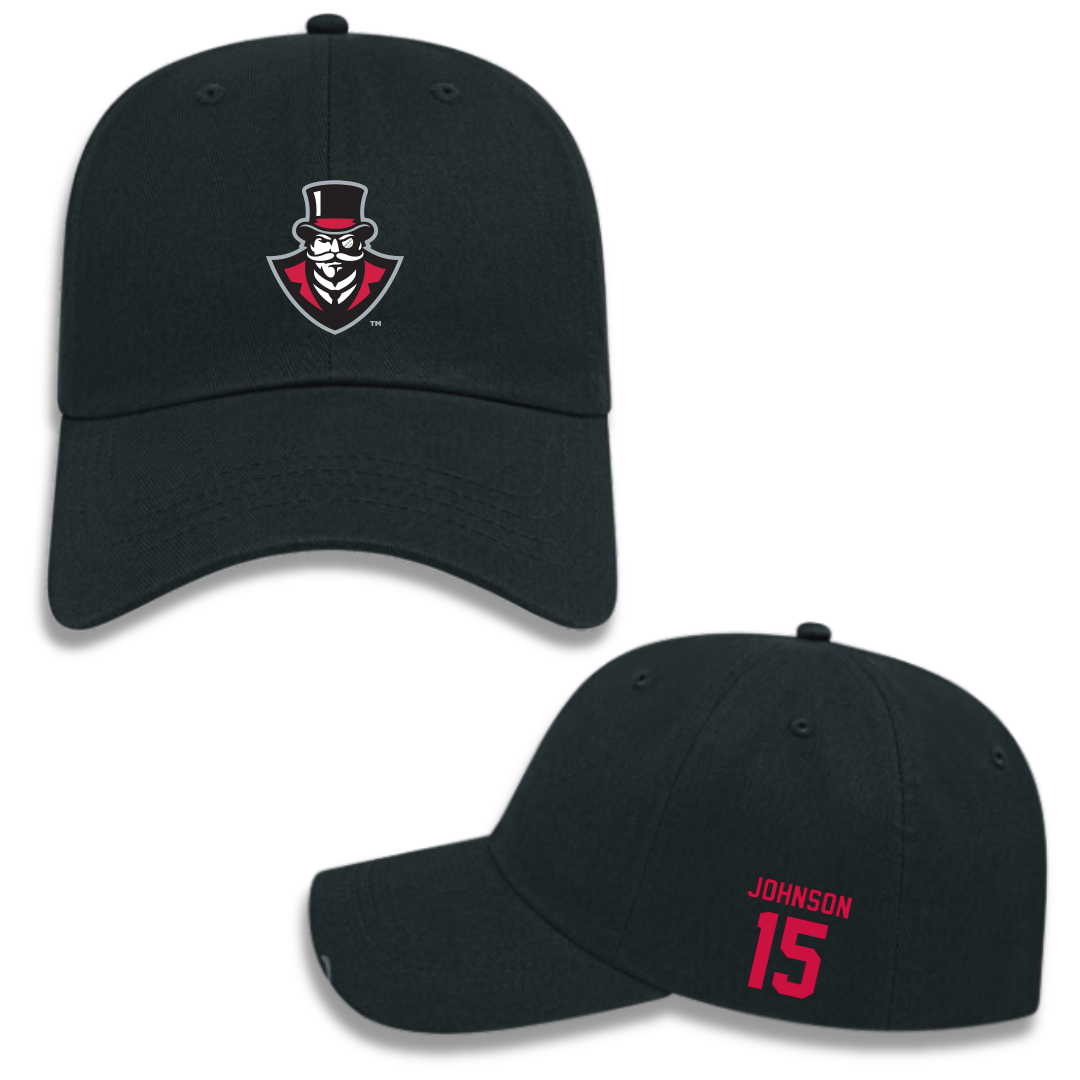 Austin Peay State University Football Black Hat - #15 Jake Johnson