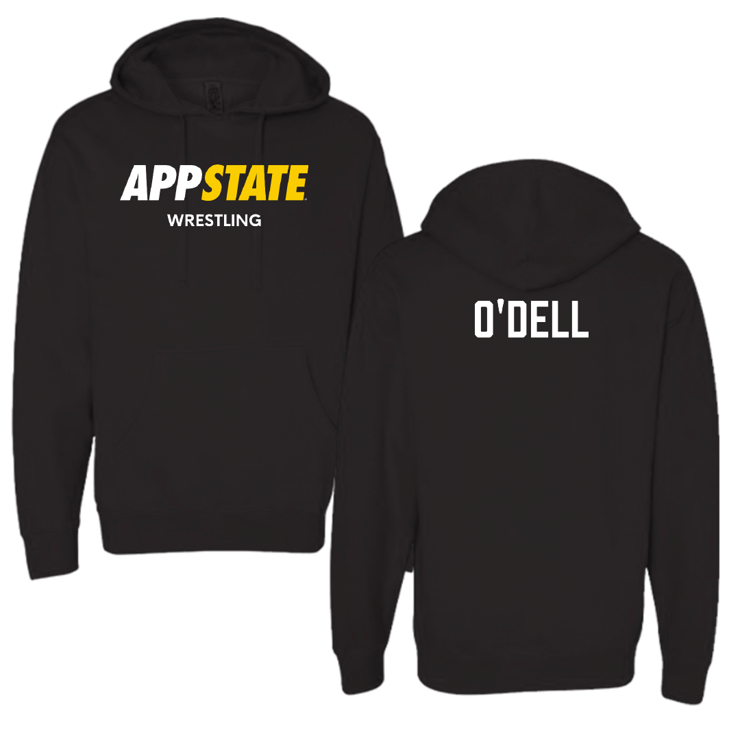 Appalachian State University Wrestling (M) Black Hoodie - Kailan O'Dell