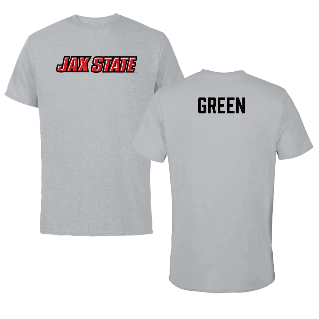 Jacksonville State University TF and XC Sport Gray Tee - Sam Green