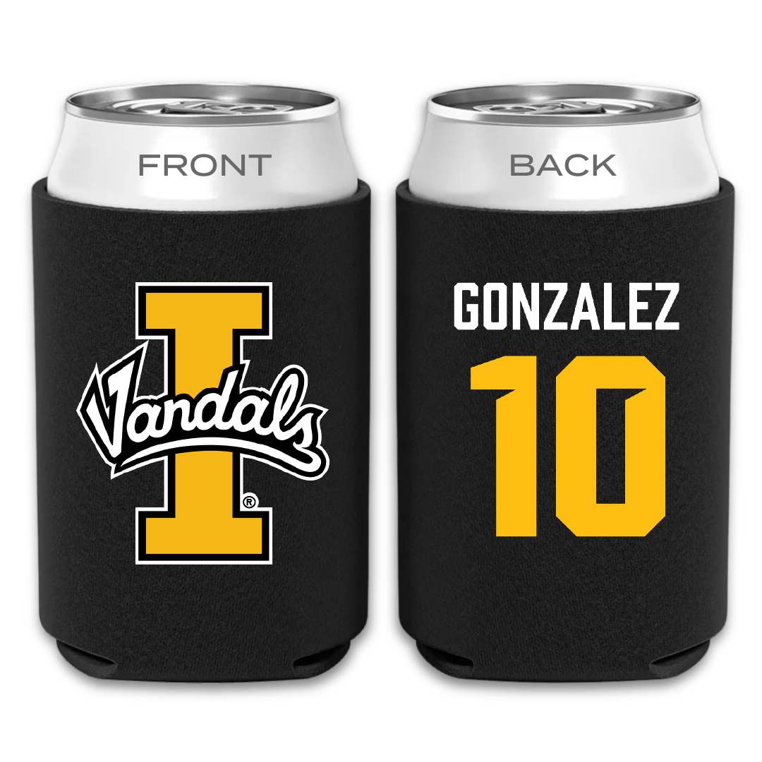 University of Idaho Basketball Black Can Cooler - #10 Kristian Gonzalez