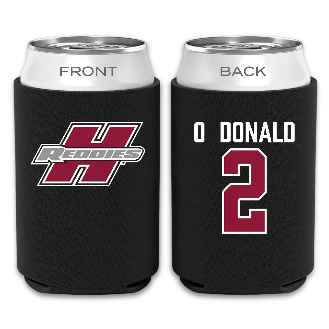 Henderson State University Football Black Can Cooler - #2 Fredrick O'Donald