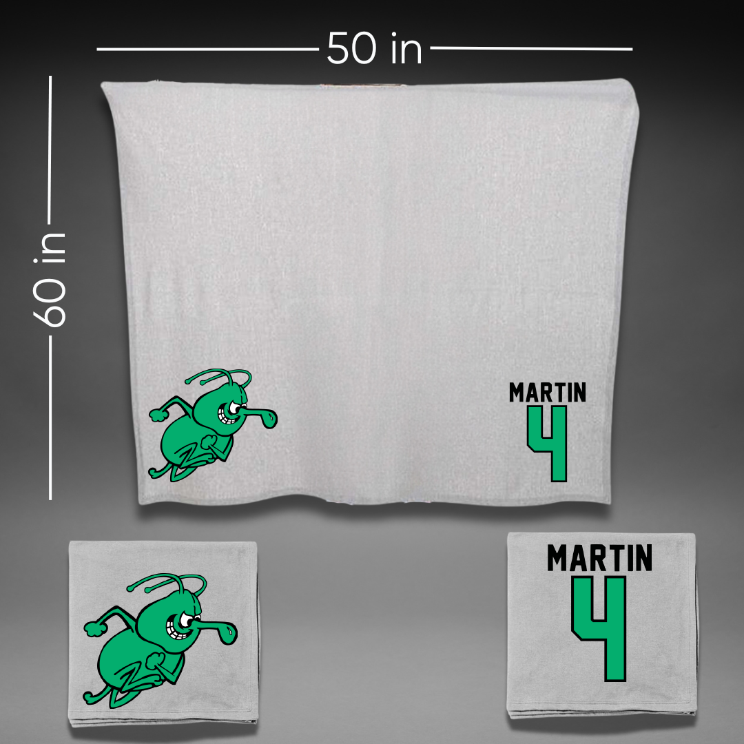 University of Arkansas-Monticello Softball Gray Blanket - #4 Makenzie Martin