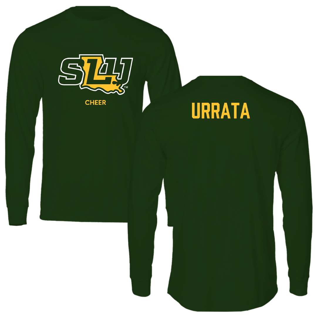 Southeastern Louisiana University Cheer Forest Green Long Sleeve - Elle Urrata