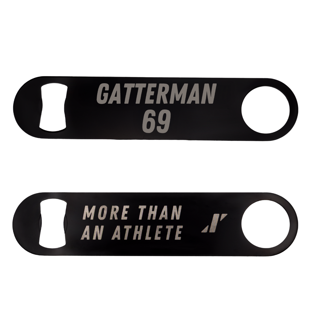 Eastern Washington University Football Black Bottle Opener - #69 Dane Gatterman
