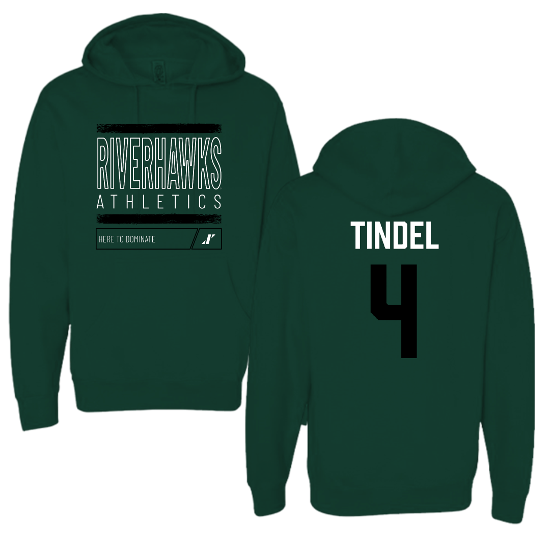 Northeastern State University Softball Forest Green Dominate Hoodie - #4 Korynn Tindel