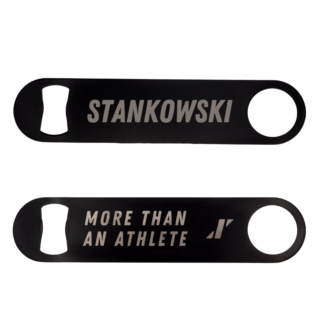 Acrobatics Tumbling Black Bottle Opener - Stephanie Stankowski