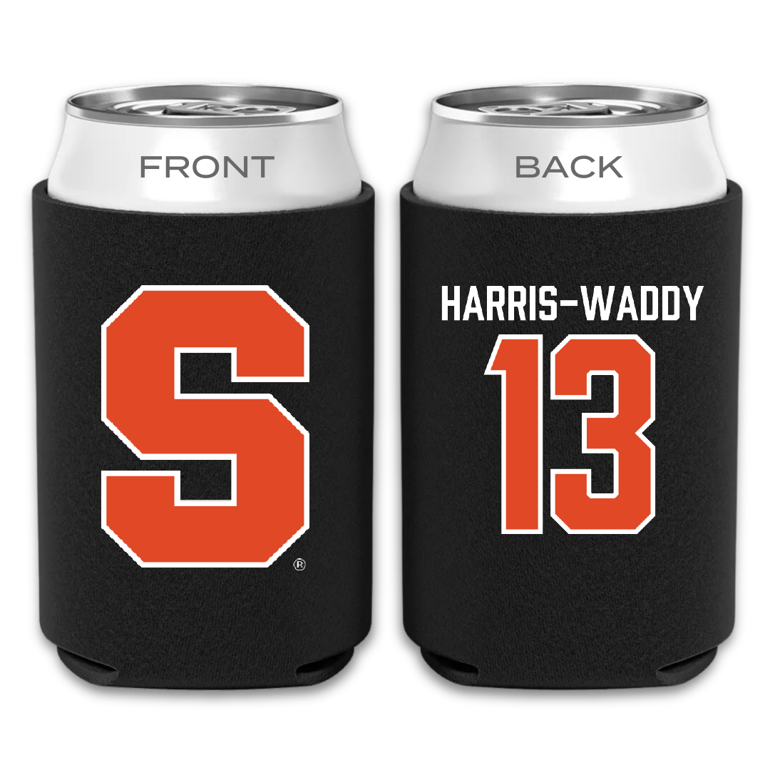 Syracuse University Volleyball Black Can Cooler - #13 Zharia Harris-Waddy