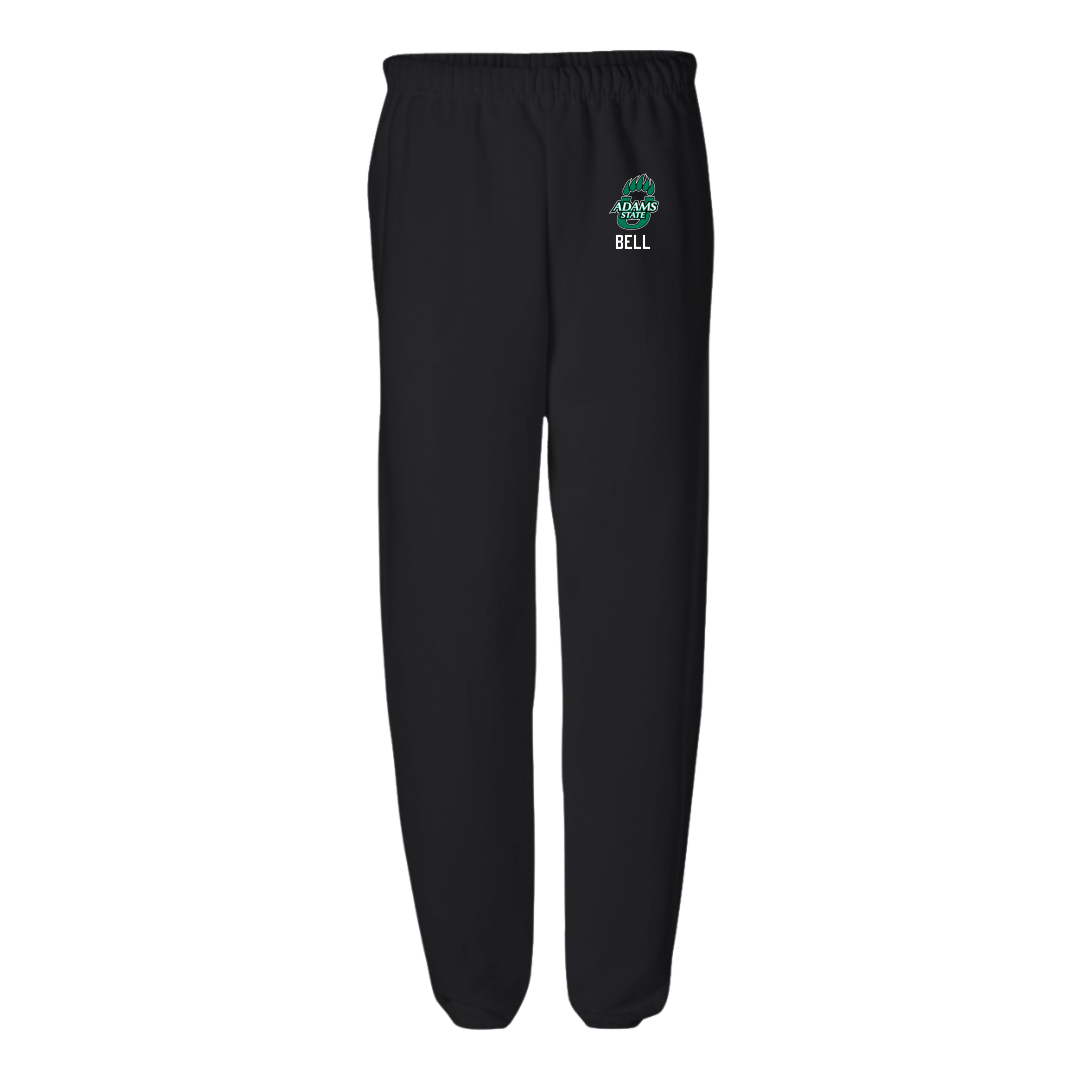 Adams State University Football Black Sweatpants - Brandyn Bell