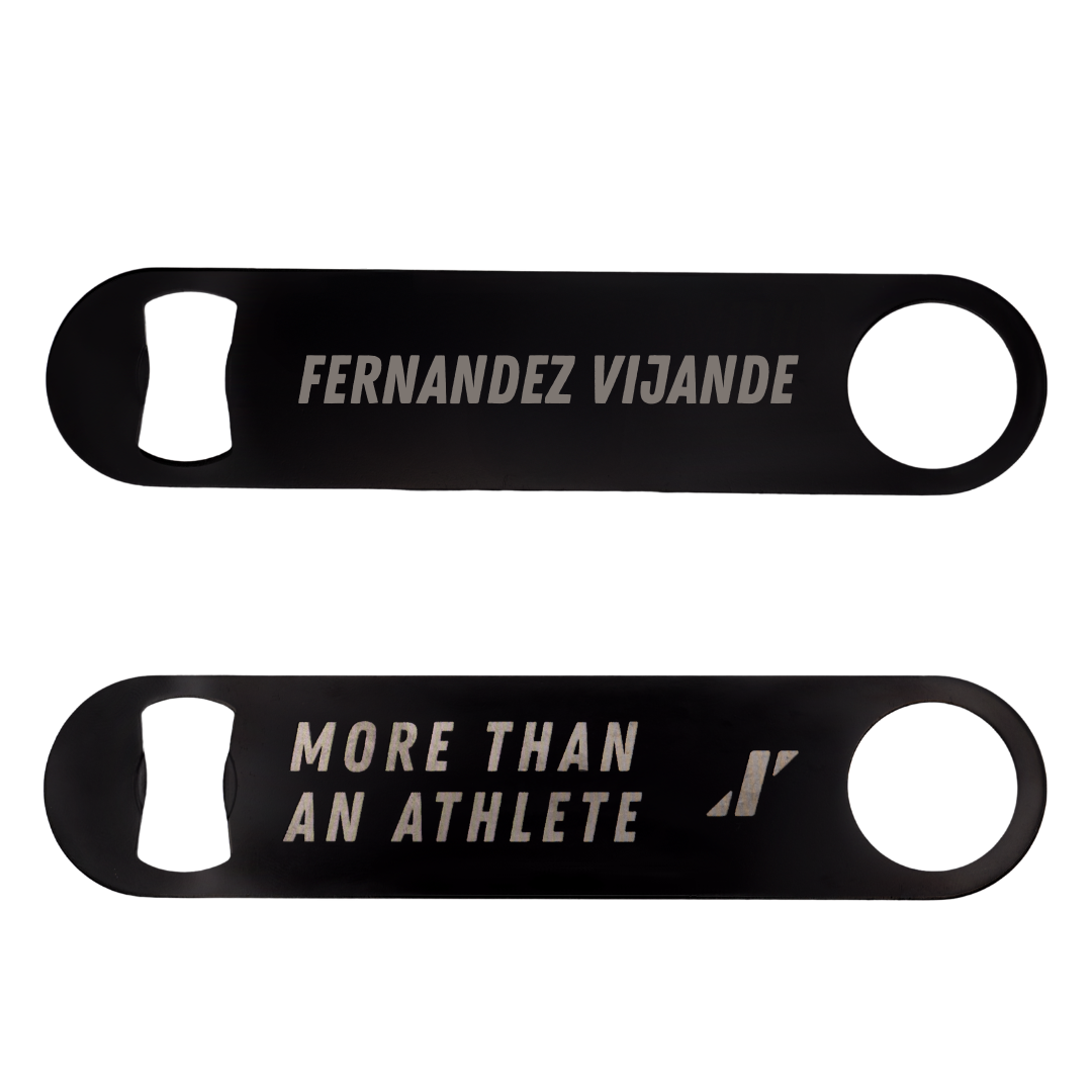 Alabama State University Golf Black Bottle Opener - Yaiza Fernandez Vijande