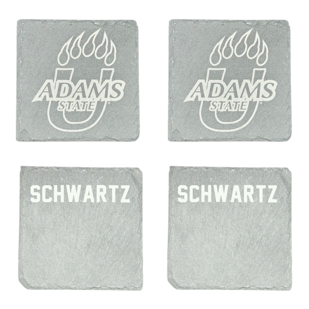 Adams State University Football Stone Coaster (4 Pack)  - Jason Schwartz
