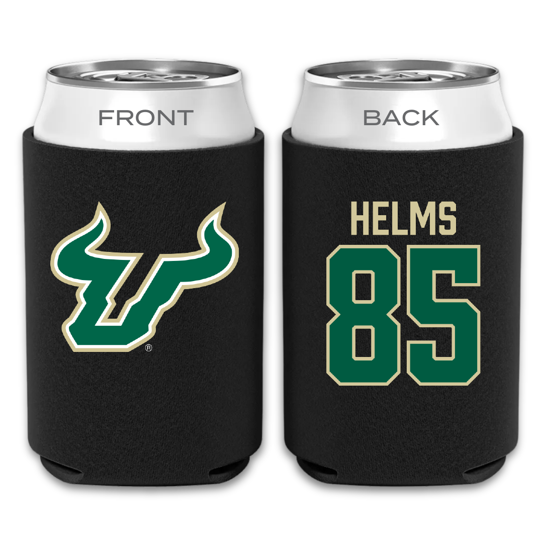 University of South Florida Football Black Can Cooler - #85 Christian Helms