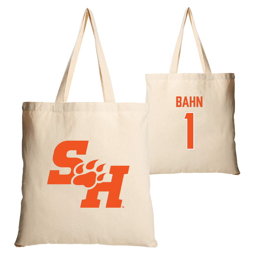Sam Houston State University Soccer Tan Canvas Tote Bag - #1 Katie Bahn