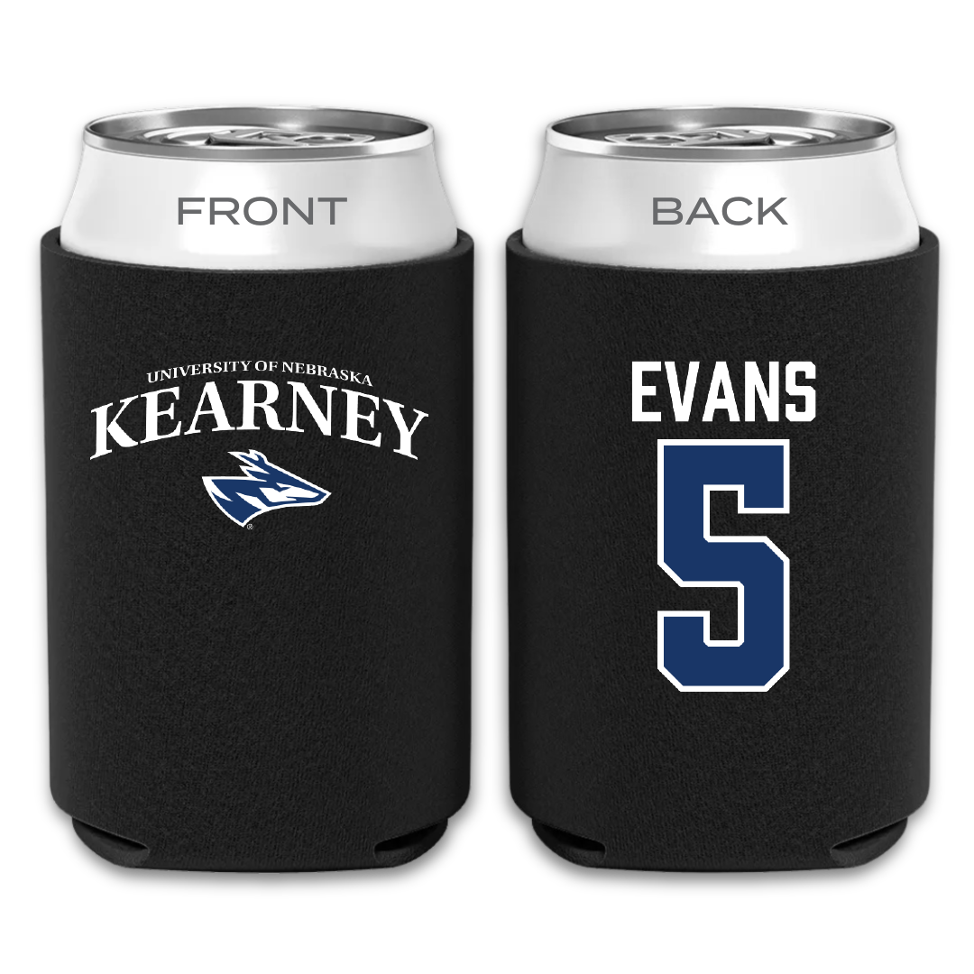 University of Nebraska at Kearney Basketball Black Can Cooler - #5 Sean Evans