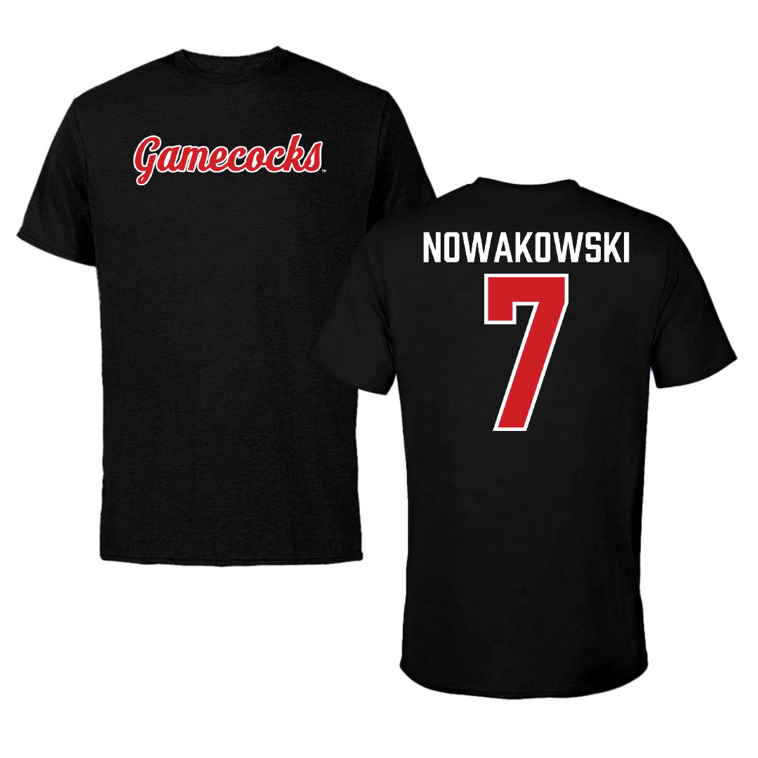 Jacksonville State University Softball Black Performance Tee - #7 Morgan Nowakowski