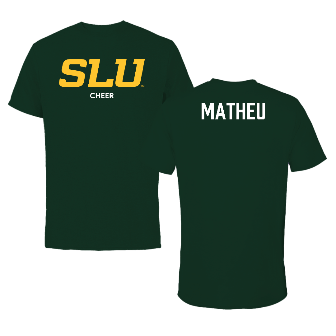 Southeastern Louisiana University Cheer Forest Green Tee - Rickie Matheu