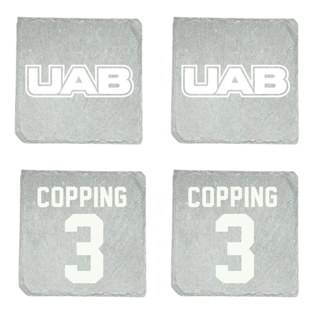University of Alabama at Birmingham Beach Volleyball Stone Coaster (4 Pack)  - #3 Arden Copping