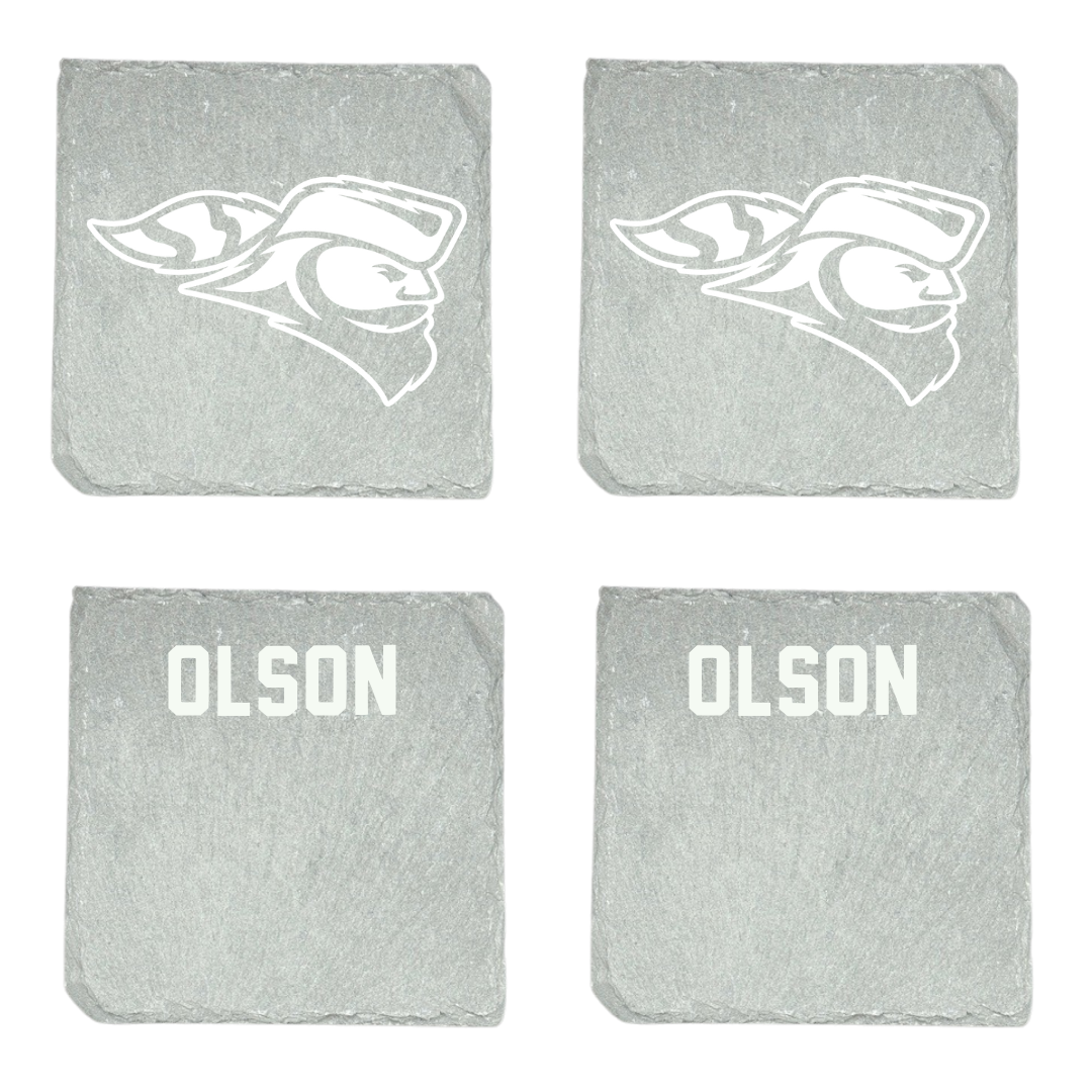 Carroll University TF and XC Stone Coaster (4 Pack)  - Bailey Olson