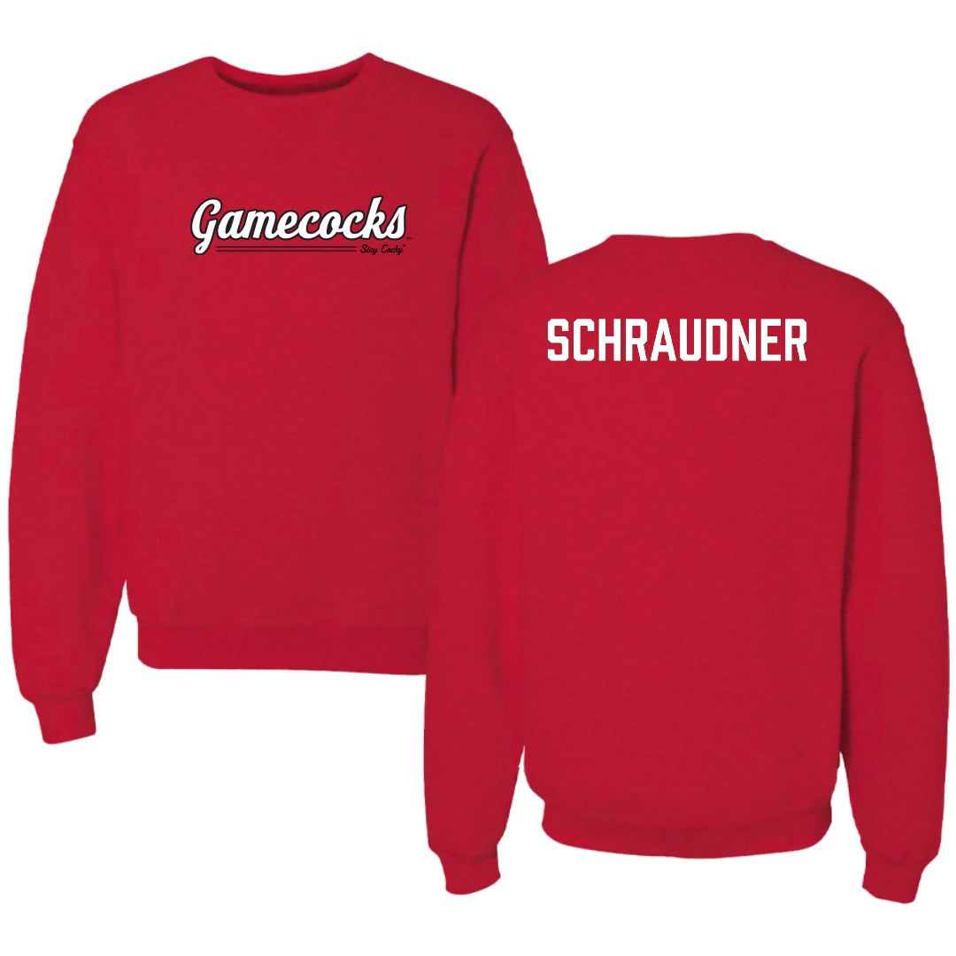 Jacksonville State University TF and XC Red General Crewneck - Trinity Schraudner