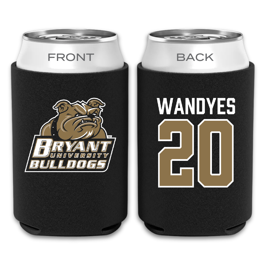 Bryant University Soccer Black Can Cooler - #20 Kelsie Wandyes