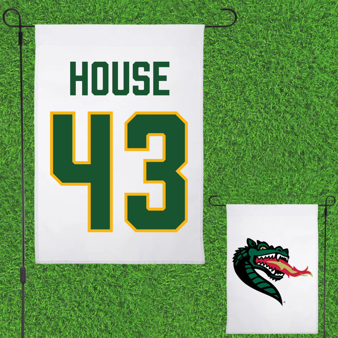 University of Alabama at Birmingham Baseball White Garden Flag - #43 Brooks House