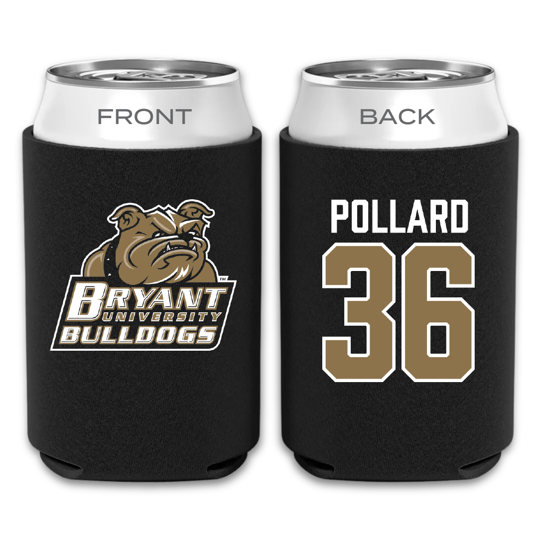 Bryant University Soccer Black Can Cooler - #36 Daimon Pollard