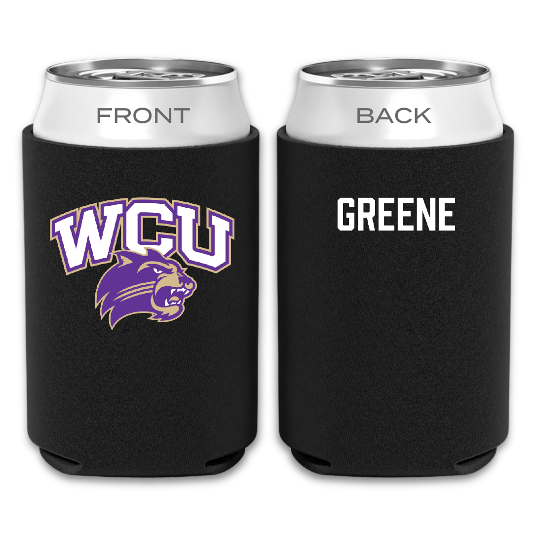 Western Carolina University TF and XC Black Can Cooler - Jasmine Greene