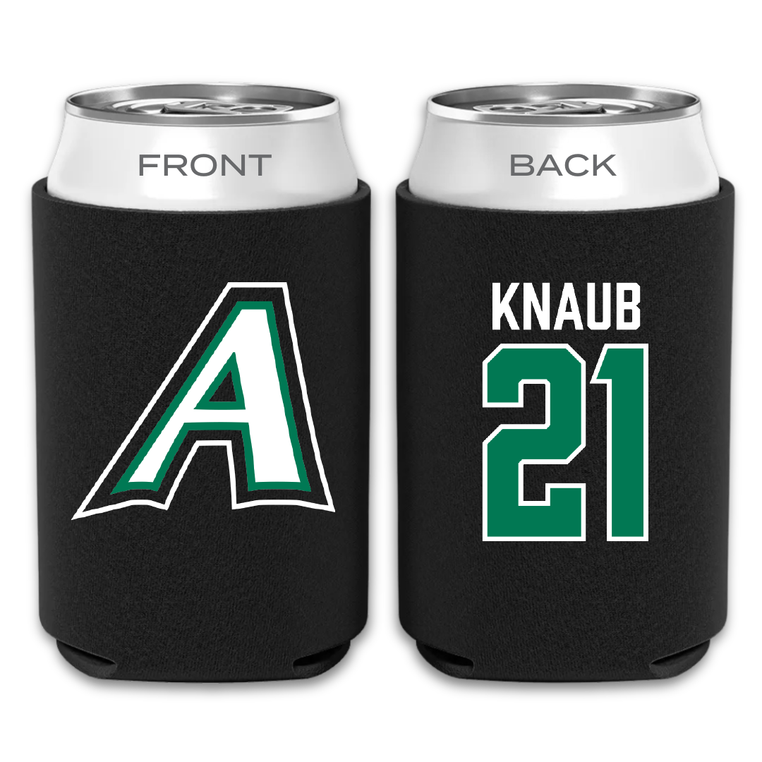 Adams State University Basketball Black Can Cooler - #21 Michael Knaub