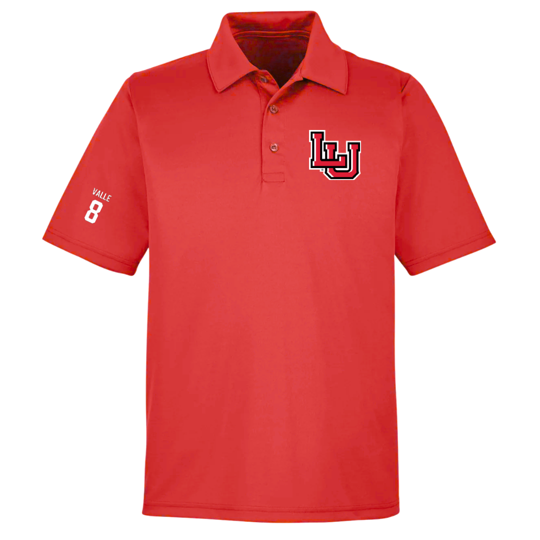 Lamar University Softball Red Polo - #8 Makayla Valle