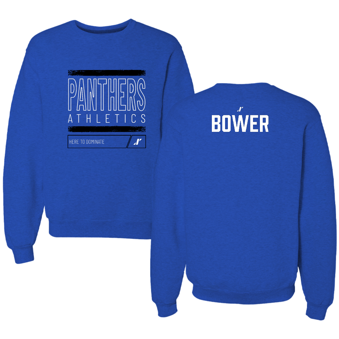 Georgia State University Softball Blue Dominate Crewneck - Briana Bower