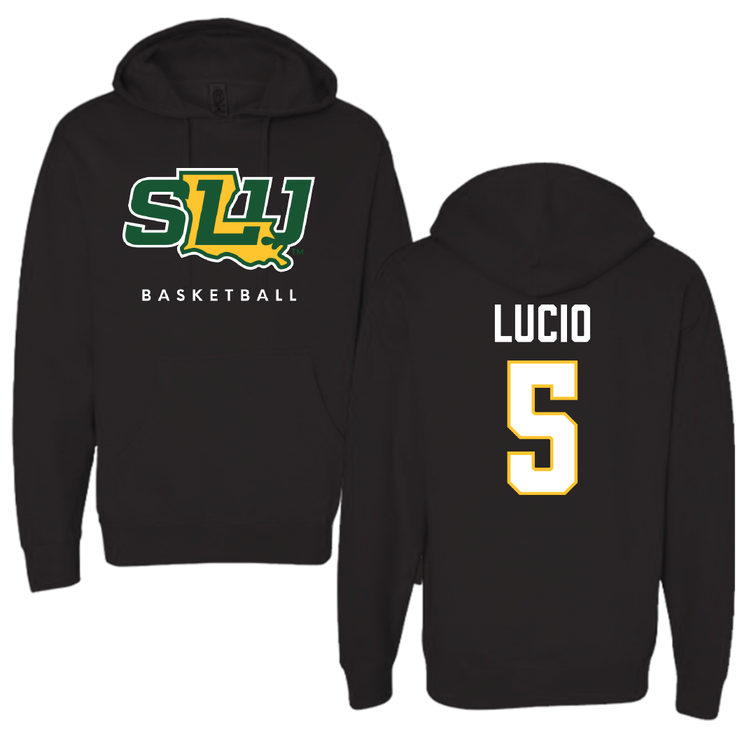 Southeastern Louisiana University Basketball (W) Black Hoodie - #5 Emma Lucio