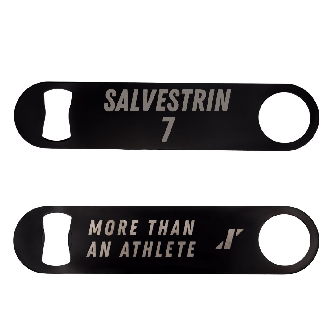 Saint Mary's College of California Soccer Black Bottle Opener - #7 Tessa Salvestrin