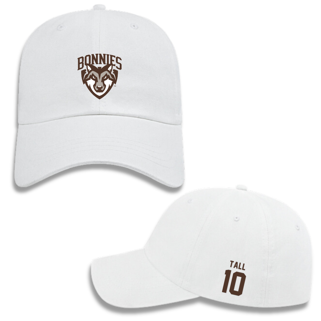 St. Bonaventure University Soccer (M) White Hat - #10 Mo Tall
