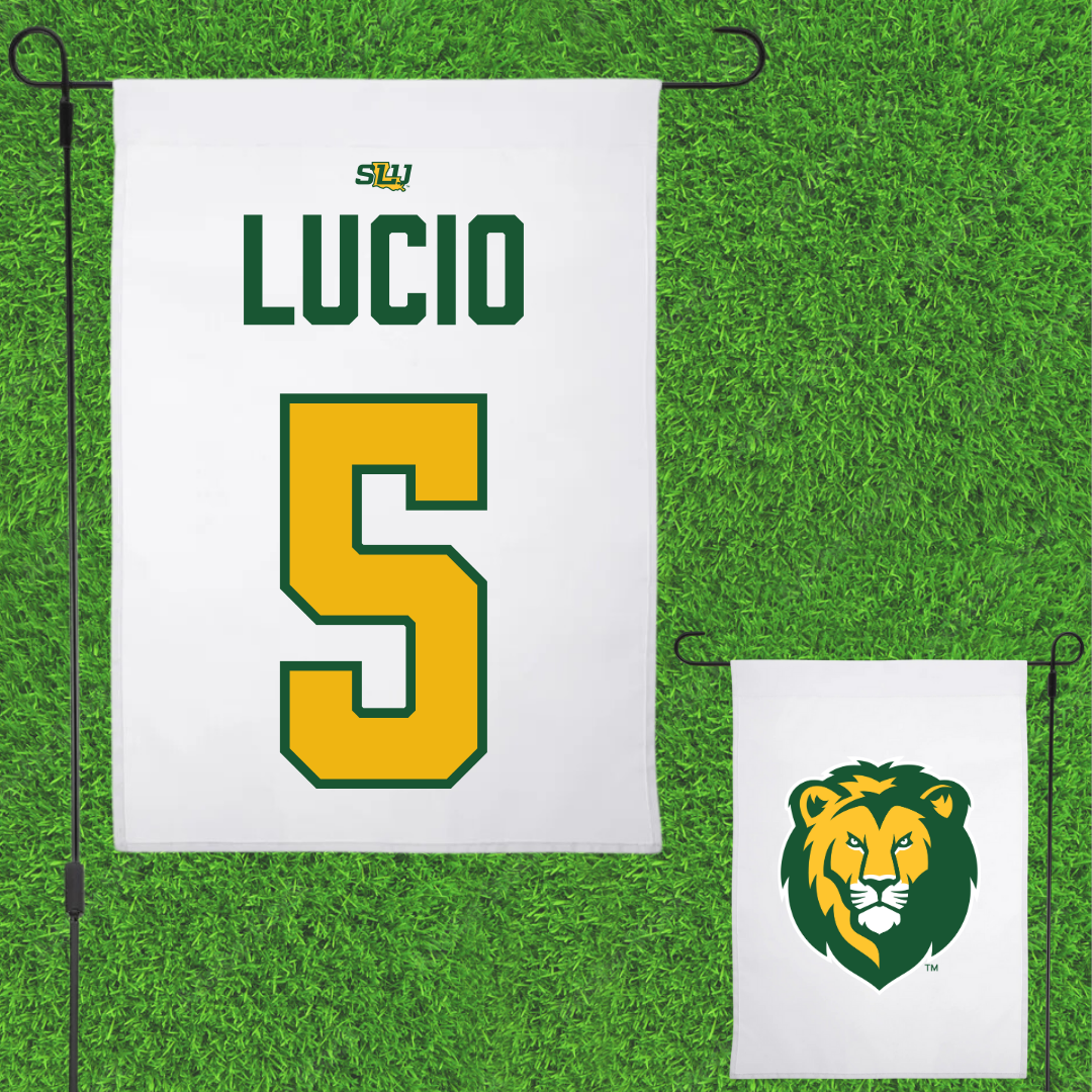 Southeastern Louisiana University Basketball (W) White Garden Flag - #5 Emma Lucio