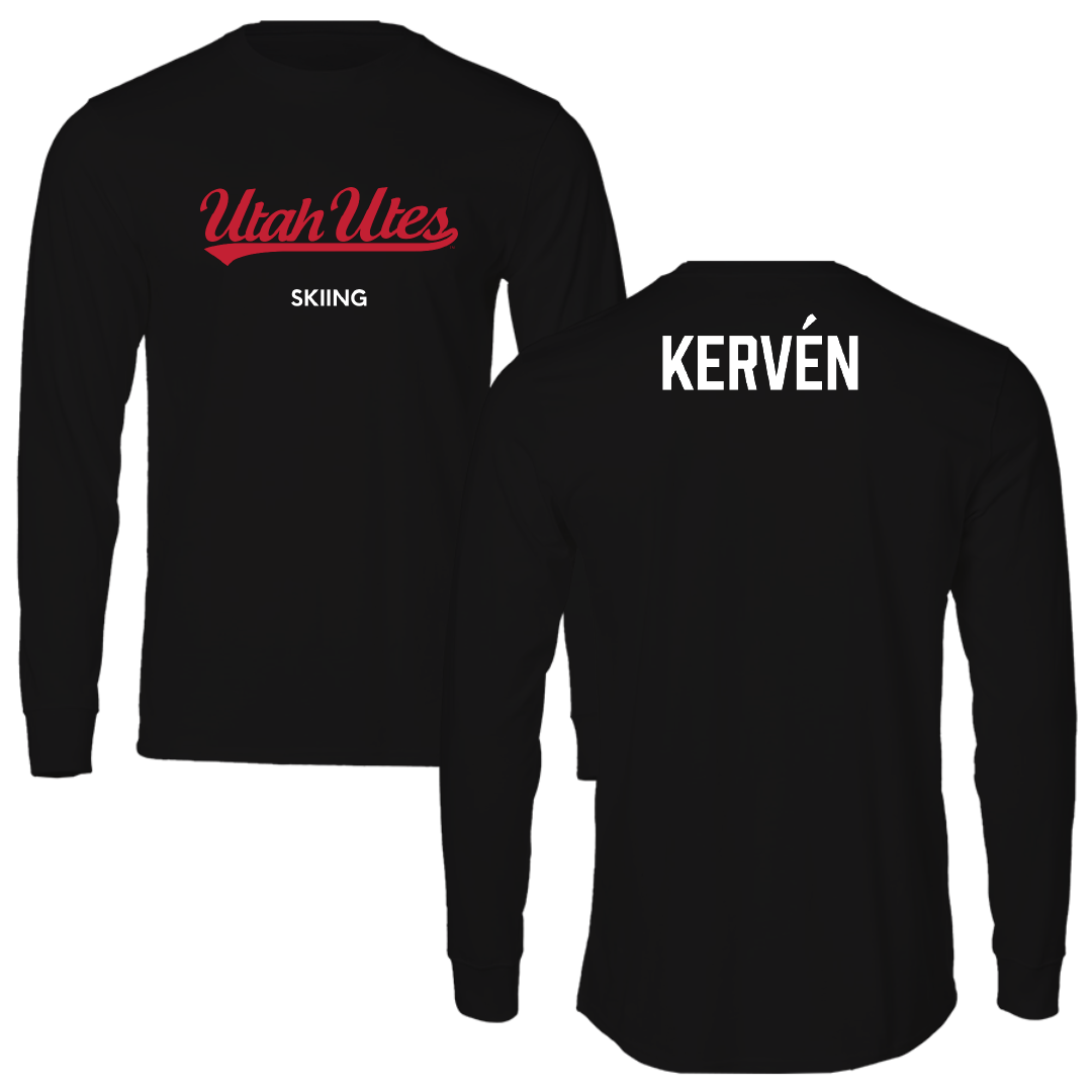 University of Utah Skiing Black Utes Long Sleeve - Michelle Kervén