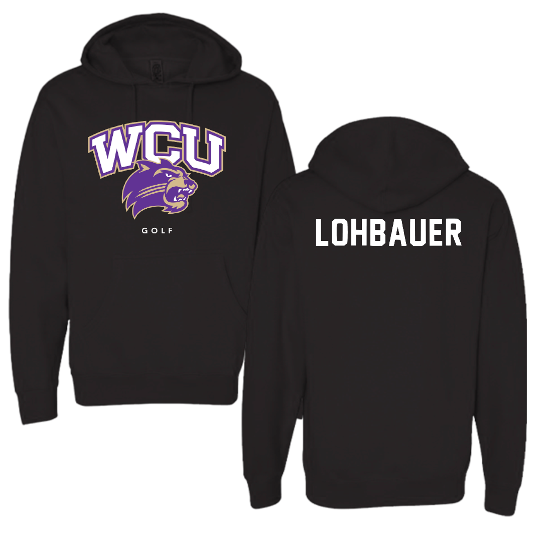 Western Carolina University Golf Black Hoodie - Elizabeth Lohbauer