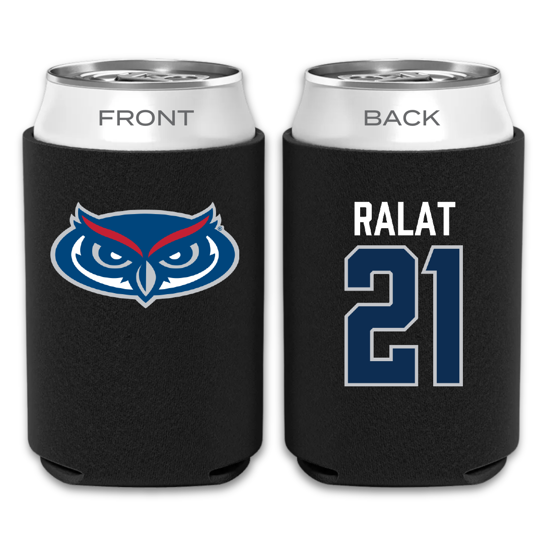 Florida Atlantic University Basketball Black Can Cooler - #21 Alejandro Ralat