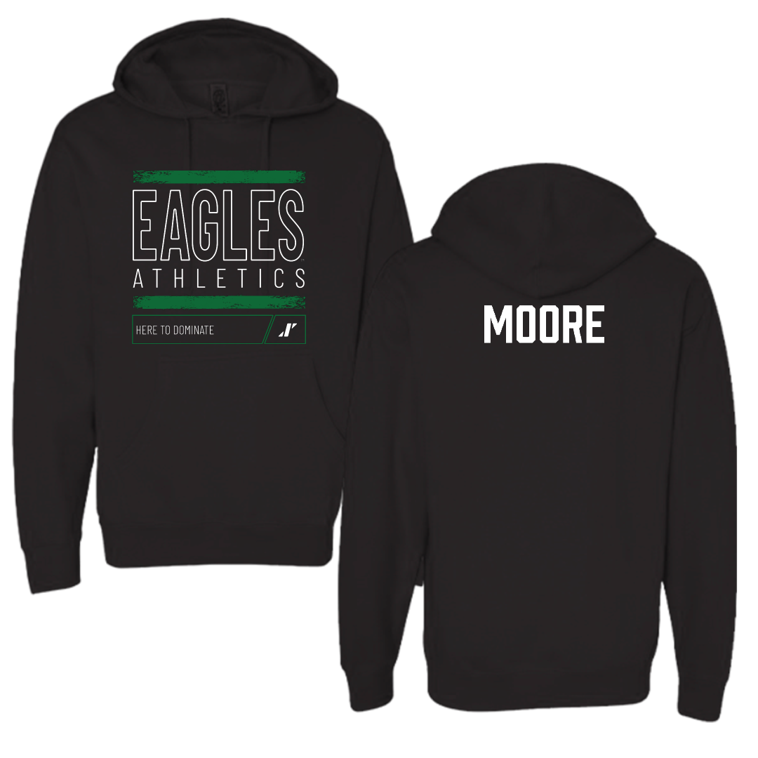 Eastern Michigan University Rowing Black Dominate Hoodie - Kendall Moore